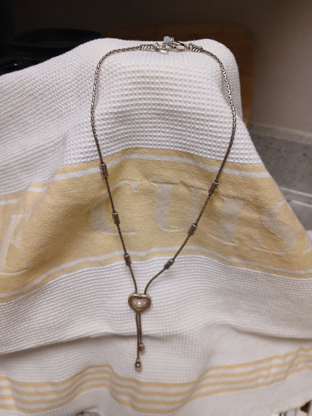 Vintage Brighton Pearl Heart